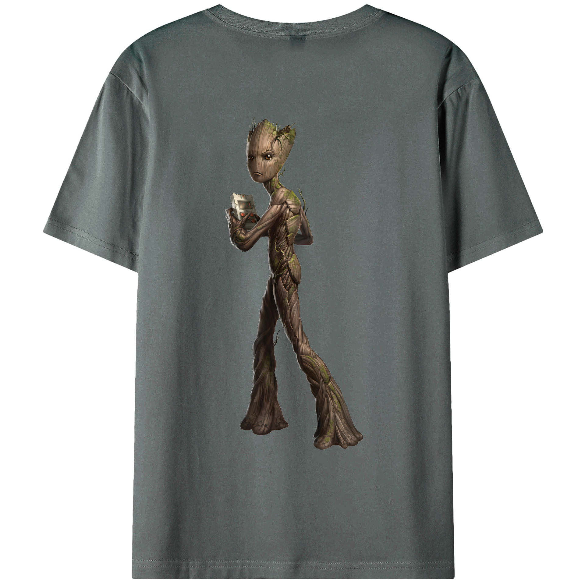 （画像用） アベンジャーズ The Avengers 綿100％ メンズ半袖Tシャツ（バックプリント） 通気性